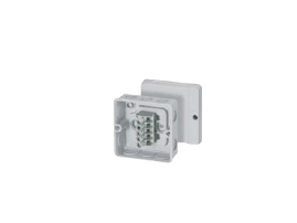 Hensel DE 9325, Polystyren (PS), Termoplast, Grå, IP55, 88 mm, 47 mm, 88 mm
