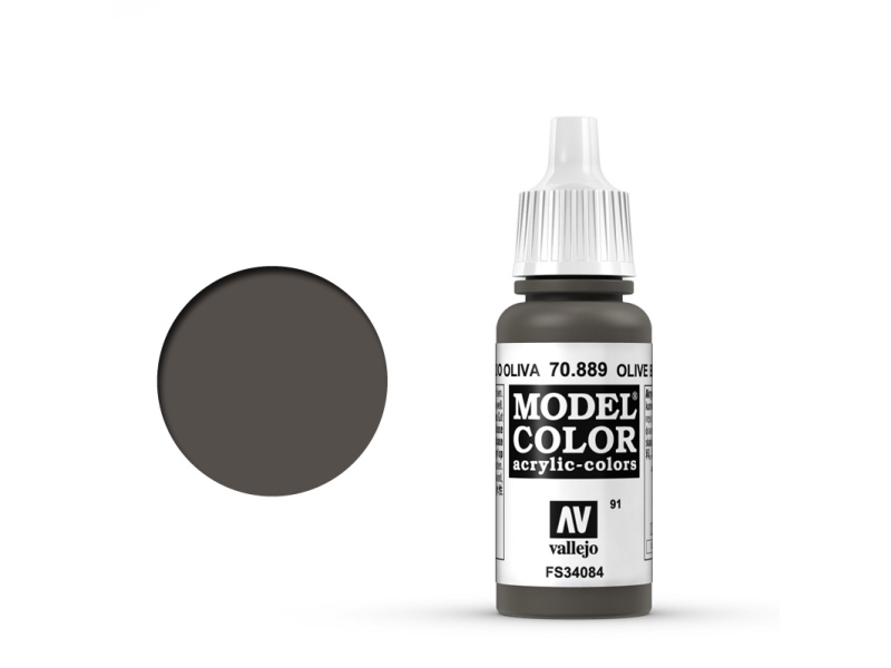 Vallejo 70.889, 17 Ml, Oliven, Mat, Flaske