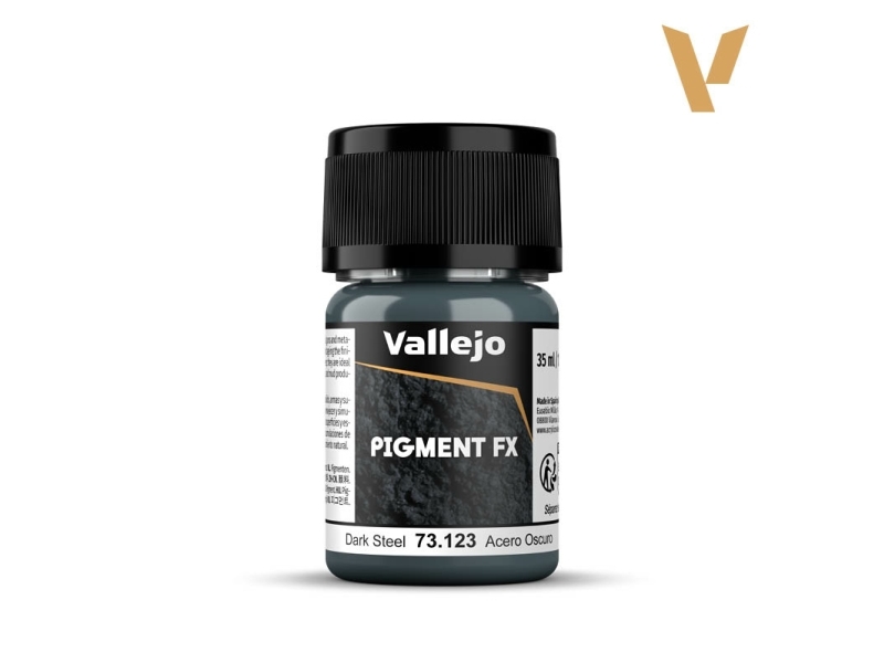 Vallejo 73.123, Stål, 35 Ml, 1 Stk, Dark Steel