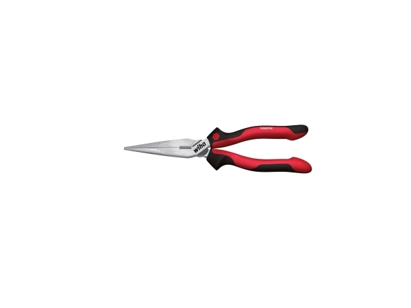 Wiha Z 05 0 02, Nåletang, Stål, Sort, Rød, 160 mm, 155 g