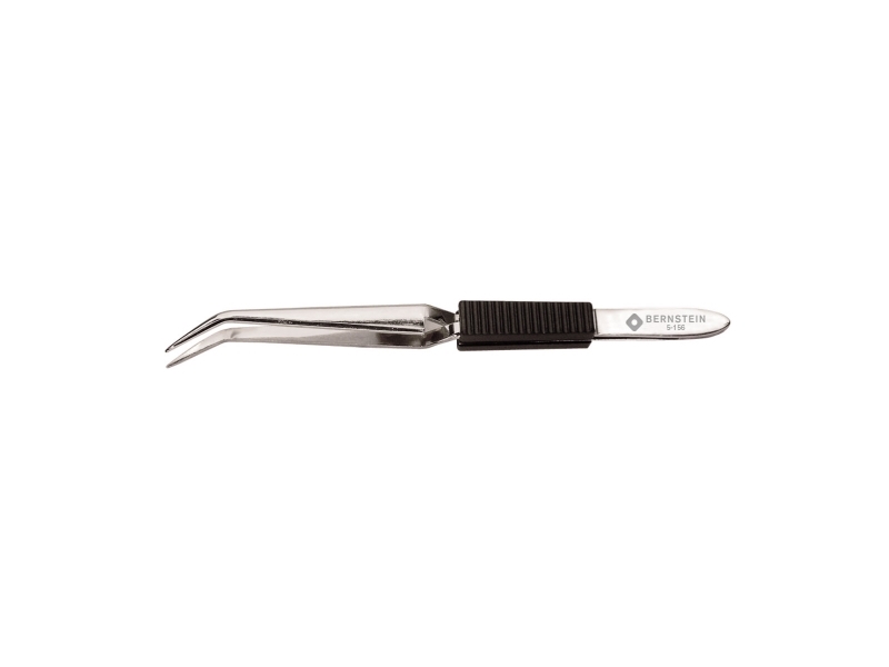 Bernstein 5-156, Stål, Sort, Sølv, Flad, Kurvet, 29 g, 160 mm