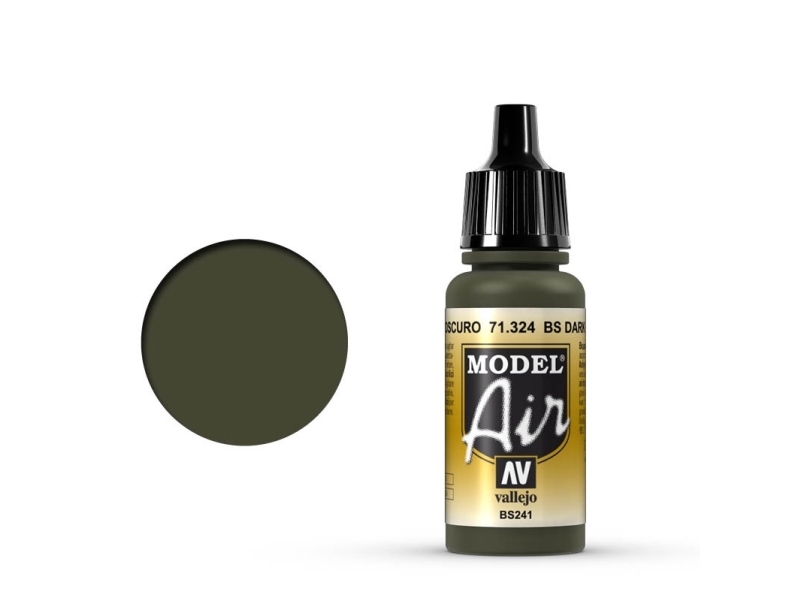 Vallejo 71.324, Grøn, Akrylmaling, Væske, 17 ml, 1 stk |