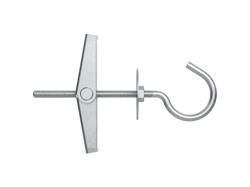 Fischer 80182, Toggle Bolt, Mursten, Beton, Gipsblok, Gipsfiberplader, Gipsplade, 105 Mm, 1,2 Cm, 8 Cm, 5,1 Cm