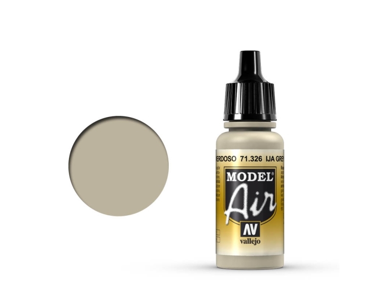 Vallejo 71.326, 17 Ml, Sort, Grå, Mat, Flaske