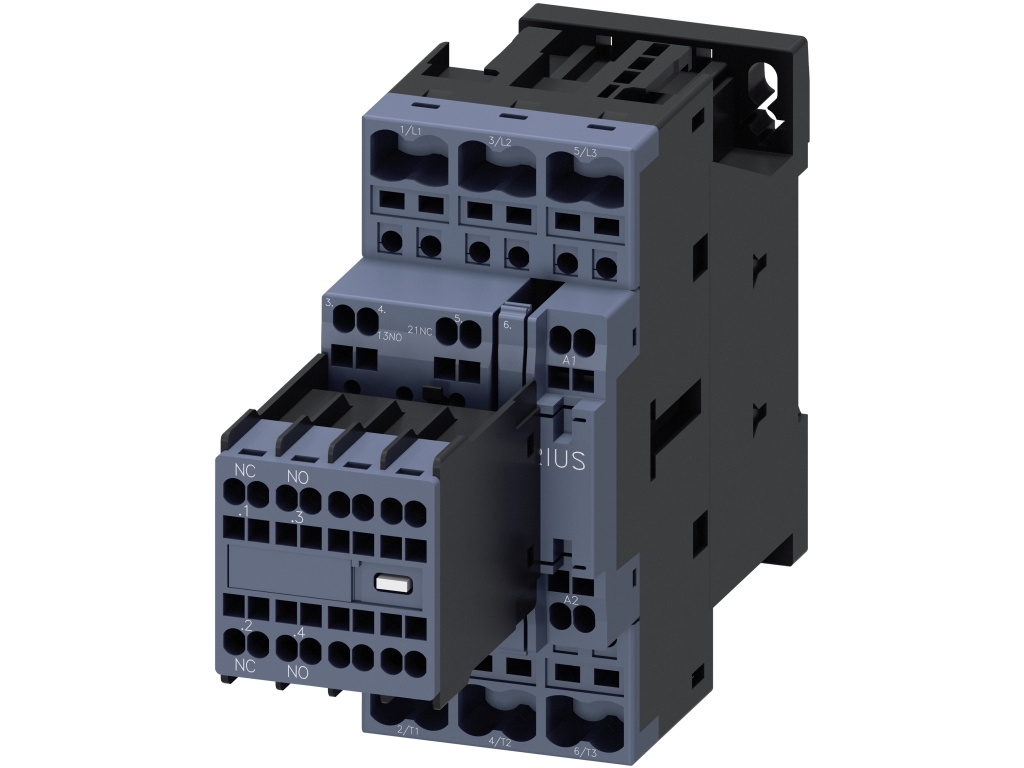 Siemens 3RT2025-2AB04 Leistungsschütz 3 Schließer 690 V/AC 1 St., 102 mm, 54 mm, 108,8 mm, 153 mm, 495 g, 1 stk