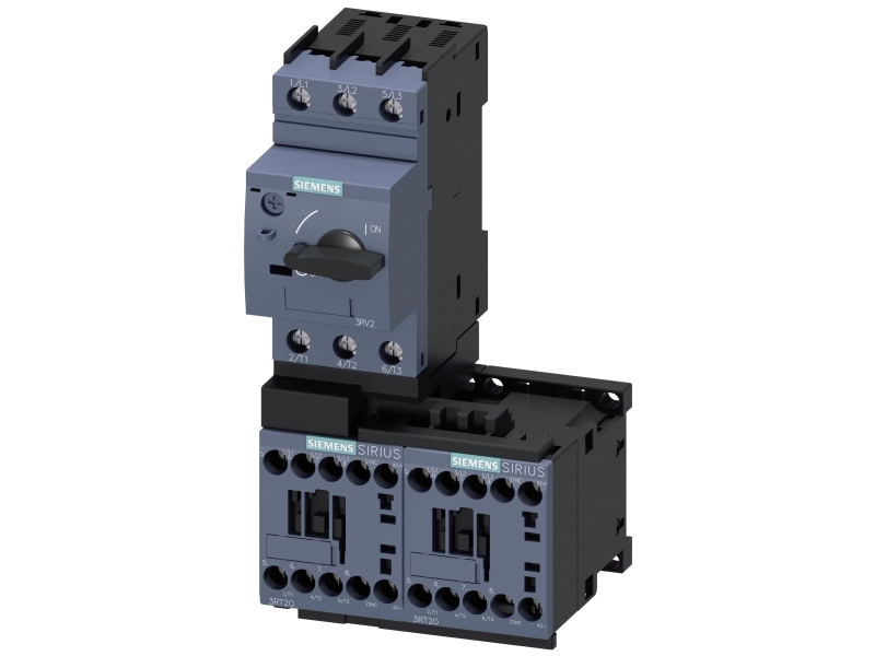 Siemens 3RA2210-1BA15-2BB4 3RA22101BA152BB4 Verbraucherabzweig Motorleistung bei 400 V 0.75 kW 690 V Nennstrom 1.9 A, 170 mm, 97,5 mm, 181 mm, 112,5 mm, 1 kg, 1 stk