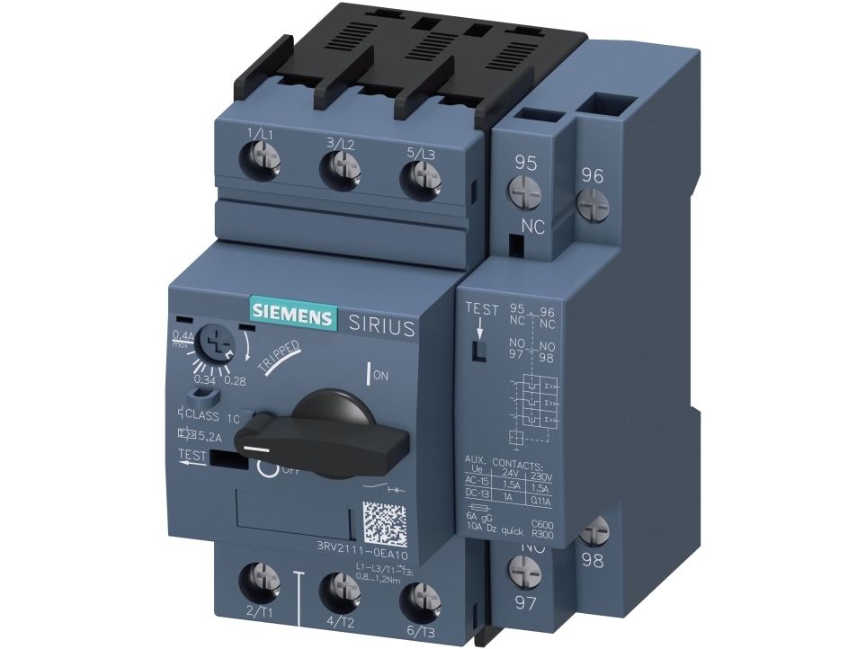 Siemens 3Rv2111-0Ea10, Ip20