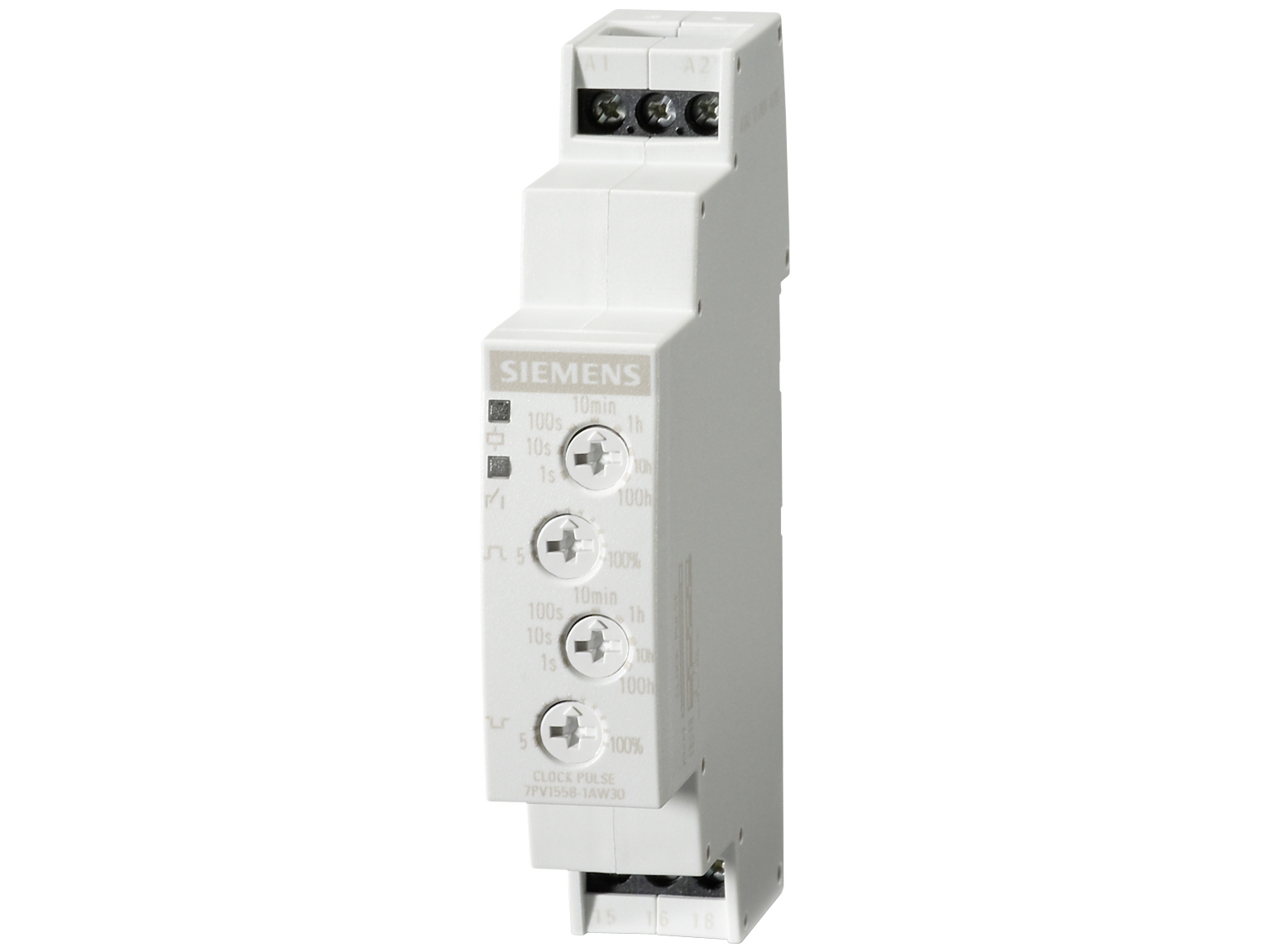 Siemens 7PV15581AW30 7PV1558-1AW30 Zeitrelais 1 St., 90 mm, 82 mm, 93 mm, 22 mm, 68 g