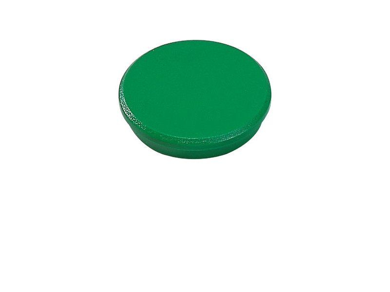 Magnet Dahle, rund, 32 mm, grøn, pakke a 10 stk.