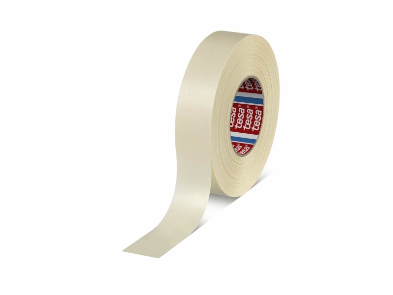 Tesa 04432-00147-00, Maler-Abdeckband, Papier, Beige, Keramik, Glas, Universal, Kautschuk-Basis