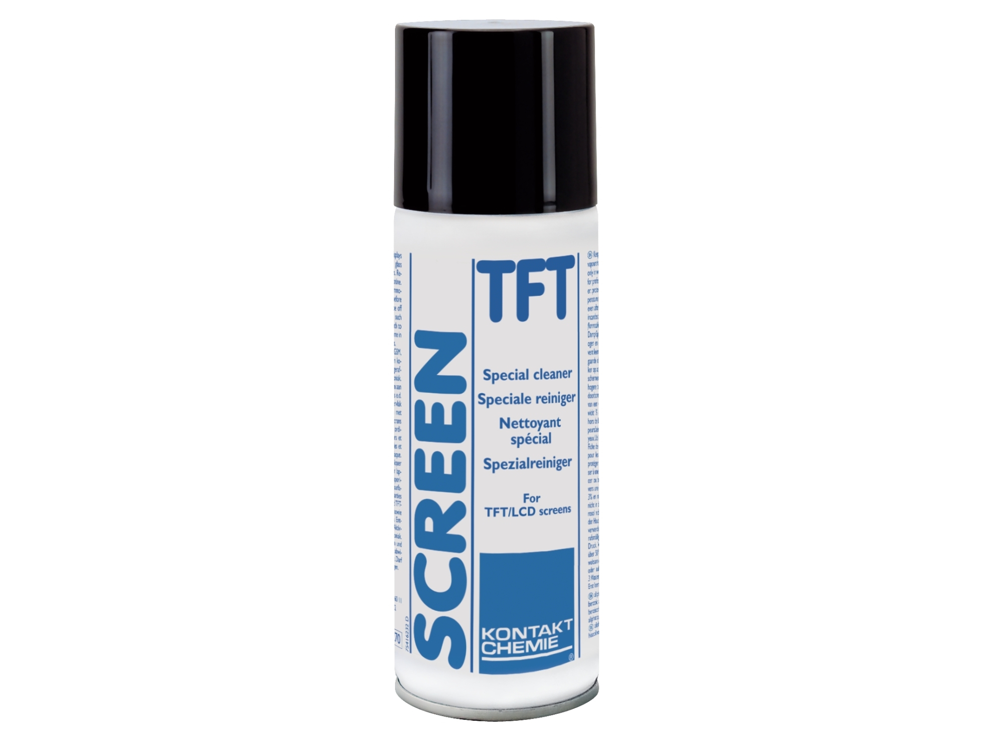 Kontakt Chemie Screen Tft, 200 Ml, Sprayflaske, Velegnet Til Indendørsbrug