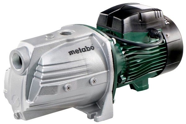 Metabo P 9000 G, 1900 W, Vekselstrøm, 5,1 bar, 9000 l/t, IPX4, Grøn, Rustfrit stål, Sort