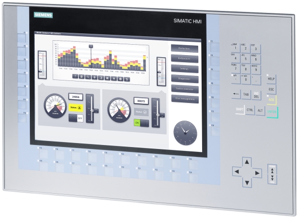 Siemens 6AV2124-1MC01-0AX0 6AV21241MC010AX0 SPS-Display, 30,7 cm (12.1), 800 x 1280 pixel, LCD, TFT, 454 mm, 289 mm