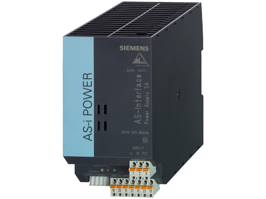 Siemens 3Rx9502-0Ba00 Strømforsyning Til Din-Skinne (Din-Schiene)