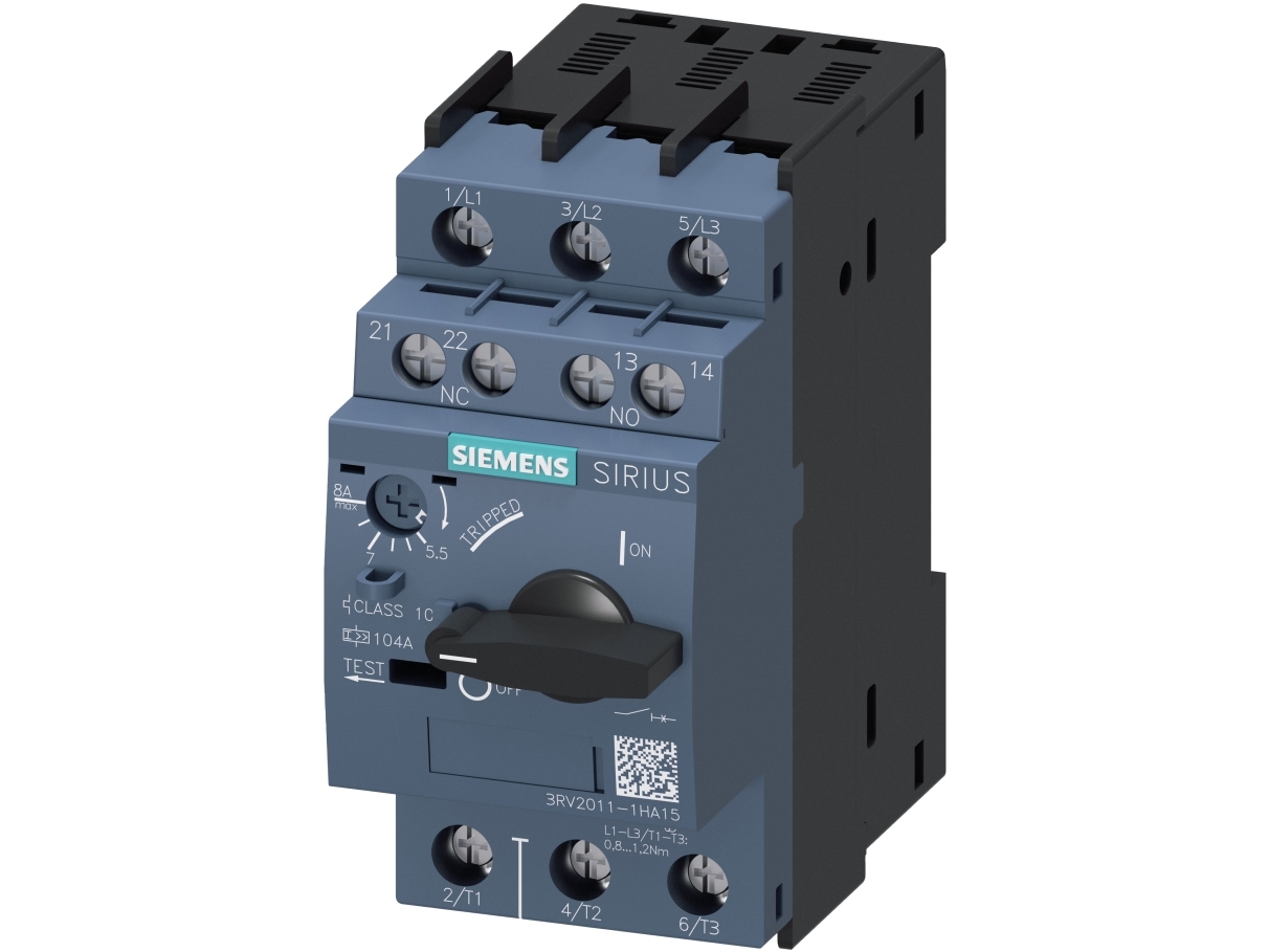Siemens Leistungsschalter Schraubanschl. 8A, Ip20