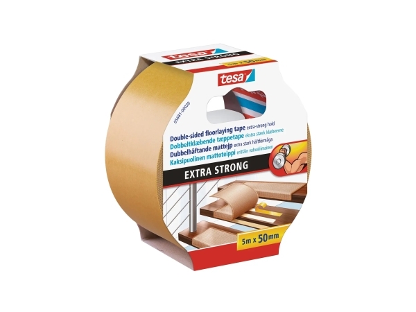 Tesa Extra Strong, Orange, Fastgørelse, Reparerer, Keramik, Pvc, Træ, Glat, Varmeresistent, 5 M