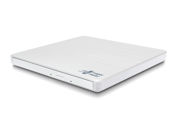 Hitachi-Lg Slim Portable Dvd-Brenner, Weiß, Ablage, Desktop / Laptop, Dvd±Rw, Usb 2.0, 60000 H