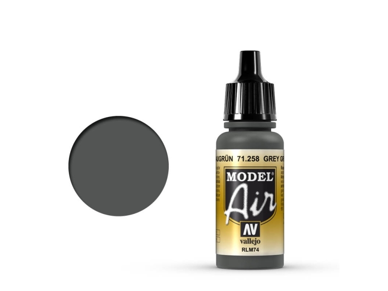 Vallejo 71.258, 17 Ml, Grå, Mat, Flaske