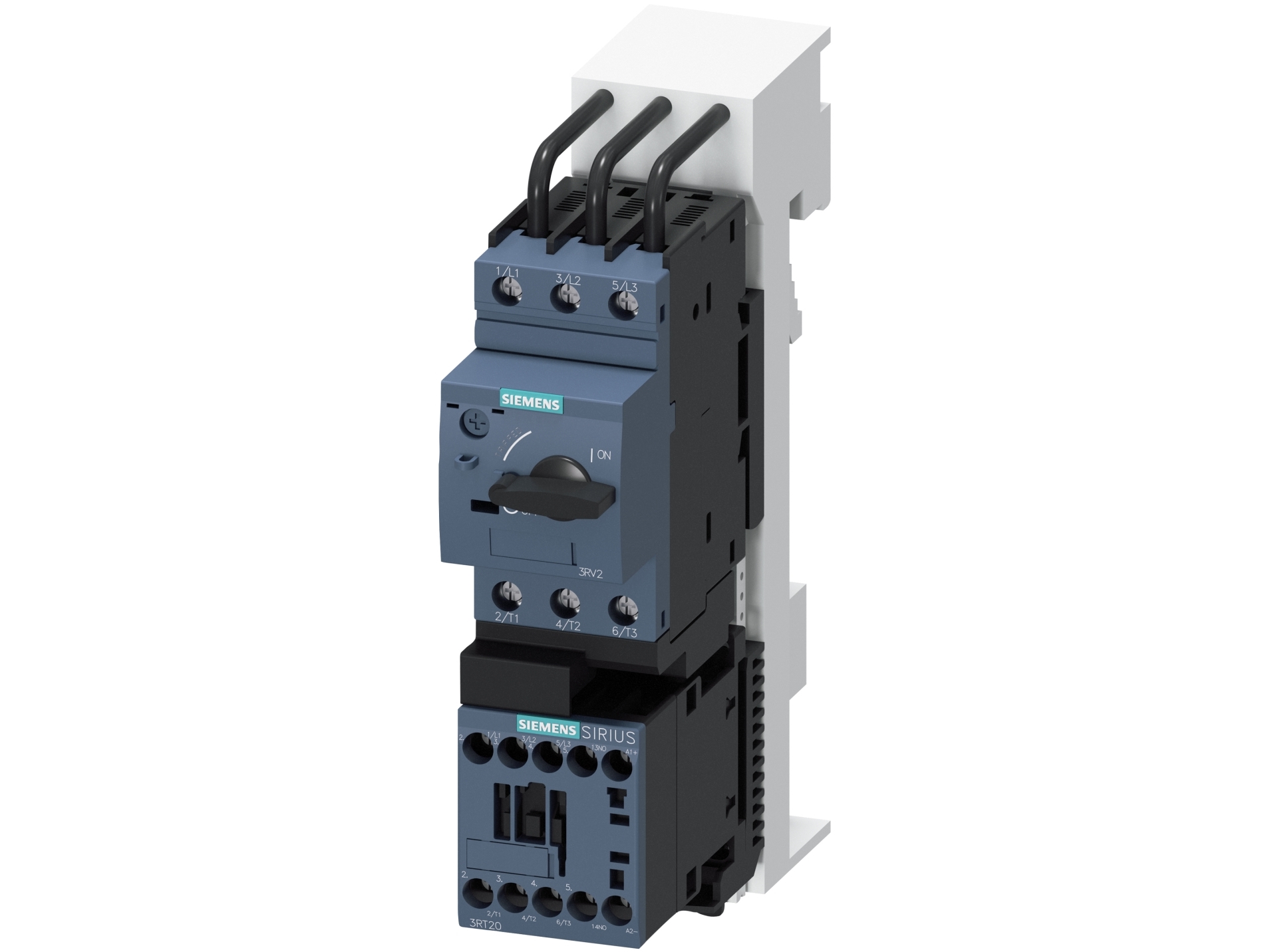 Siemens 3RA2110-0KD15-1BB4 3RA21100KD151BB4 Verbraucherabzweig Motorleistung bei 400 V 0.37 kW 690 V Nennstrom 1.1 A, 203 mm, 221 mm, 306 mm, 87 mm, 1,09 kg, 1 stk