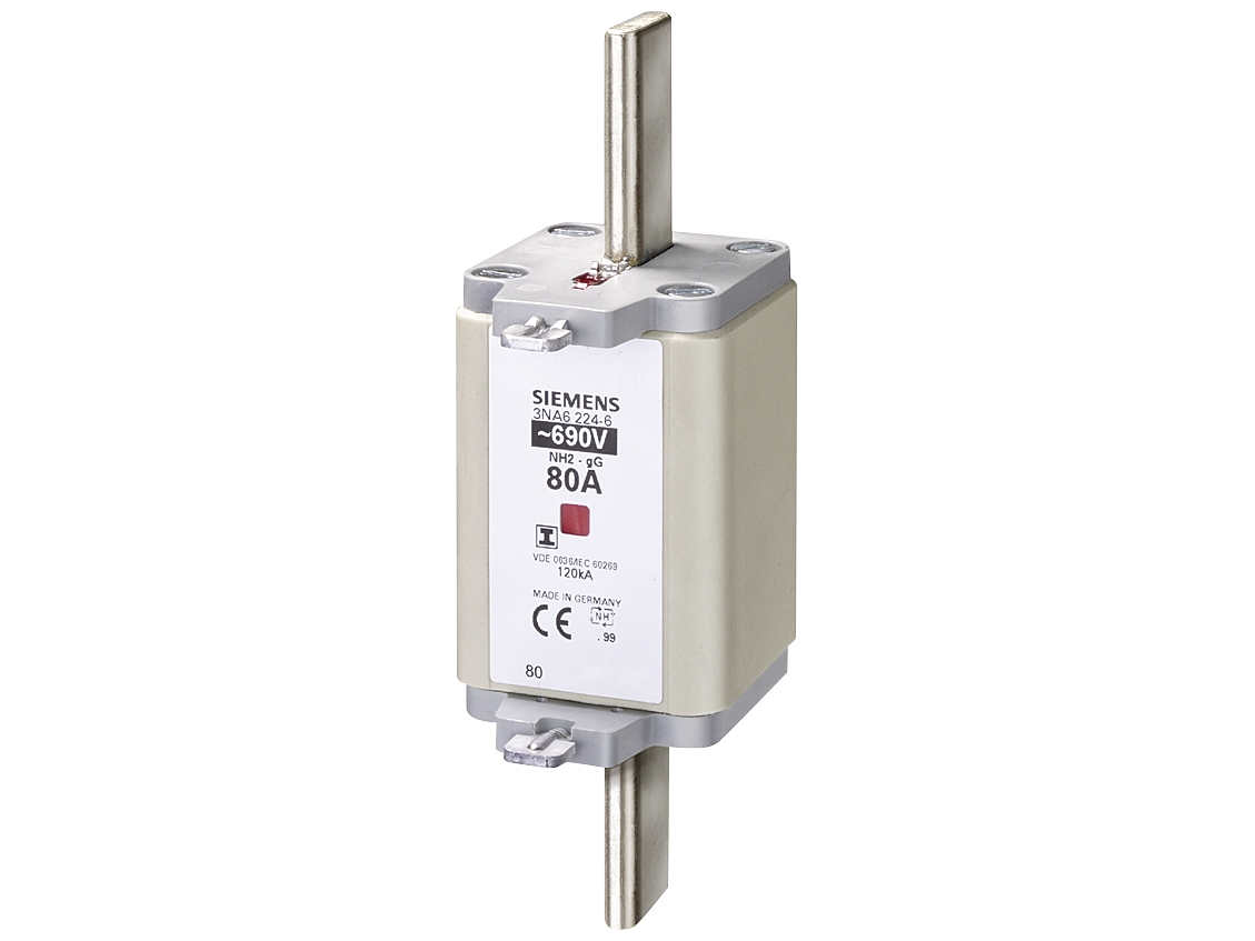 Siemens 3NA62326 Sikringsindsats Sikringsstørrelse = 2 125 A 690 V 3 stk