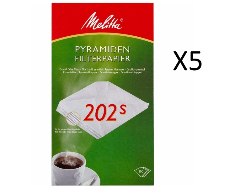 Melitta Kaffefilter 202 100pack 5df