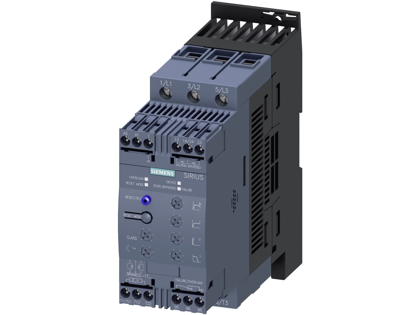 Siemens 3RW4037-1TB04, IP00, 1,29 kg, 171 mm, 70 mm, 198 mm