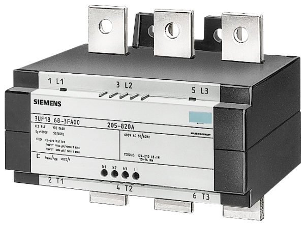 Siemens 3UF1868-3GA00 3UF18683GA00 Stromwandler 3phasig Primärstrom 820 A Sekundärstrom 1 A Schraubbefestigung 1 St., 8,95 kg, 265 mm, 240 mm, 265 mm