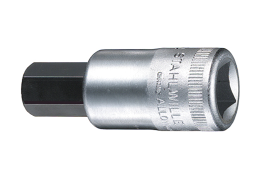 STAHLWILLE 03050017, Topnøglesæt, 1/2, Britisk, 5 hoved(er), 17 mm, Krom