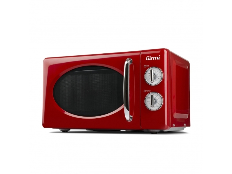 Girmi FM21, Over komfuret, Kombination mikroovn, 20 L, 700 W, Dreje, Rød