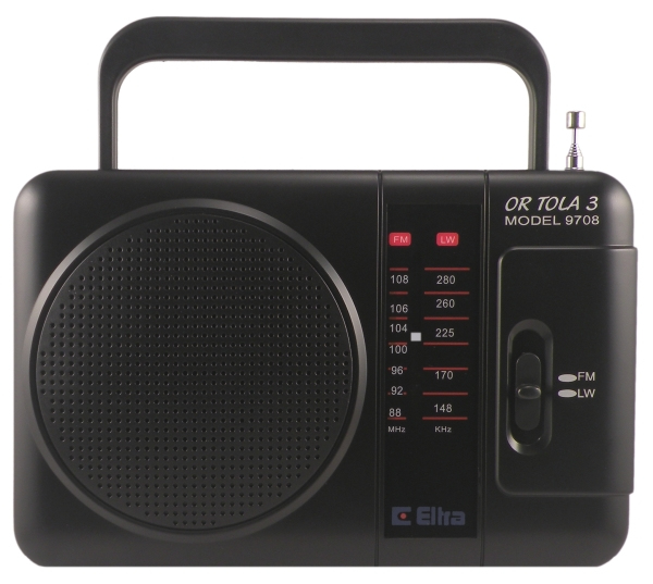 Eltra Tola 3, Bærbar, Analog, Fm, Lw, 87,5 - 108 Mhz, 148,5 - 283,5 Khz, 0,5 W