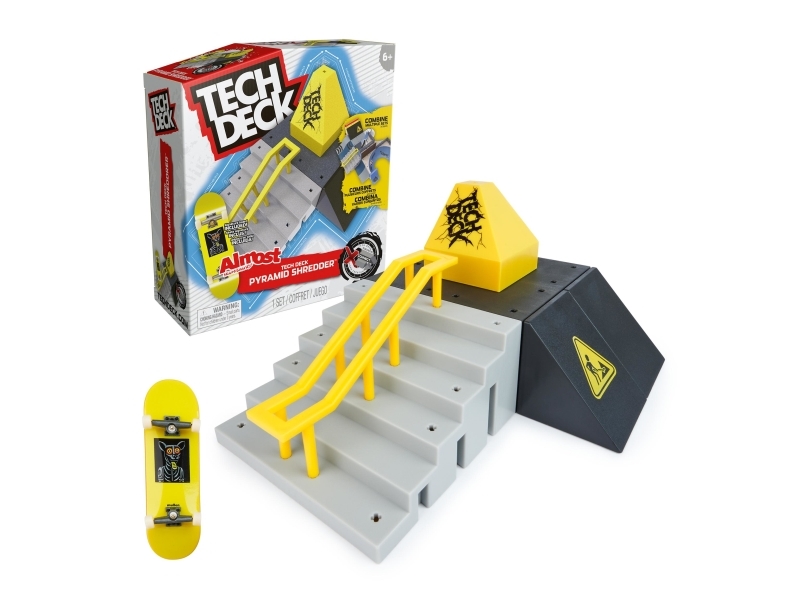 Tech Deck , X-Connect Rampe - Starterset Mit Authentischem Fingerboard Und Zubehör (Sortierung, Zufallsauswahl), Griffbrett-Set, 6 Jahr(E)