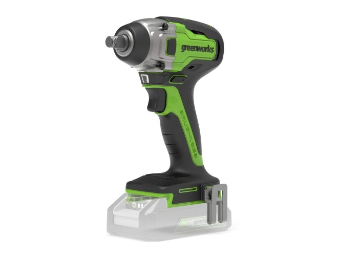 Greenworks GD24IW400, Mutterdragare, Pistolhandtag, 1/2, Svart, Gr&ouml;n, 2800 RPM, 400 nm