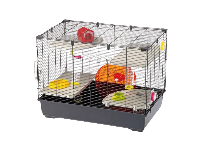 Ferplast Hamsterkäfig Village 80 Mit Zubehör