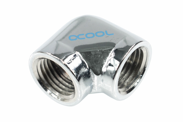 Alphacool 17041, Krom, Montering, Væske, Messing, Hunstik, Hunstik