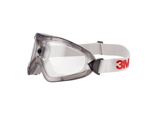 3M 2890C1, Sicherheitsbrille, Montagearbeit, Bau-/Renovierungsarbeiten, Staub-Arbeit, Schleifarbeiten, Turning/Routing Work, Weiß, Transparent, Kunst