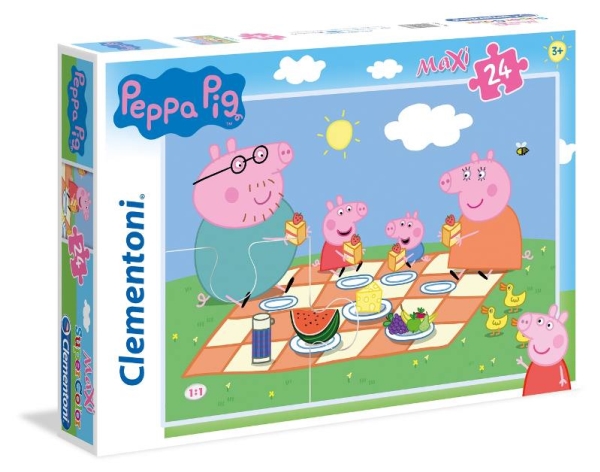 Puzzle Maxi Gurli Schwein, 24 Teile