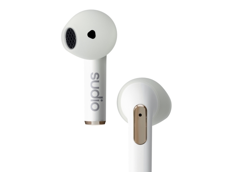 Sudio N2 White, True Wireless Stereo (Tws), Anrufe/Musik, 42,12 G, Kopfhörer, Weiß