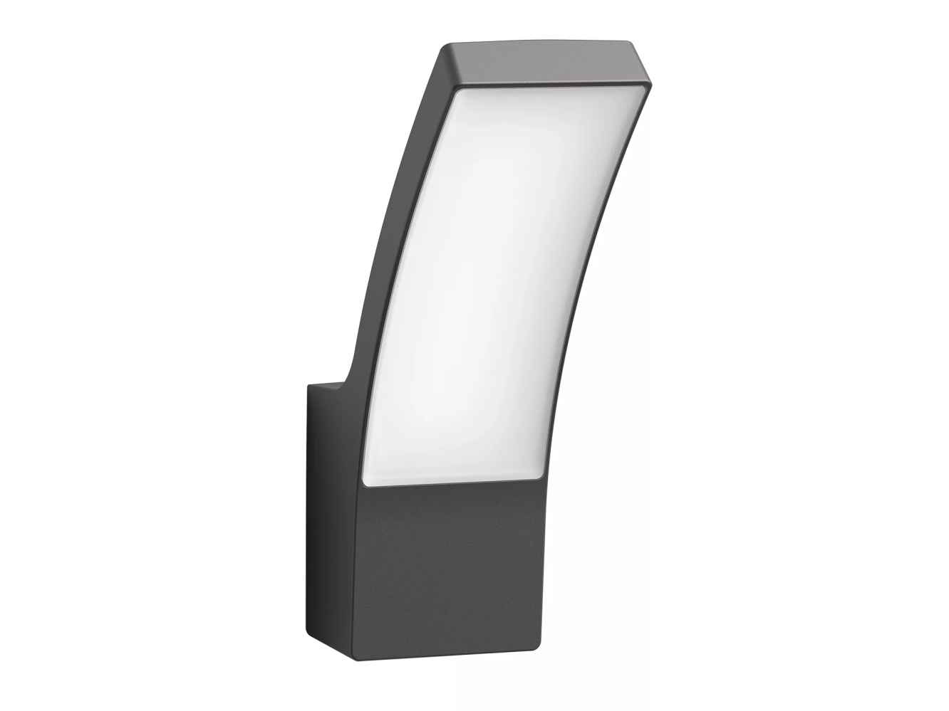 Philips Splay væglampe 12 W, Udendørs vægbelysning, Anthracit, Metal, IP44, Terrasse, Have, I