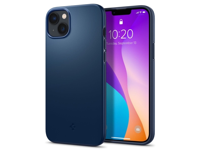 Spigen Acs04775, Cover, Apple, Iphone 14 Plus, 17 Cm (6.7"), Navy