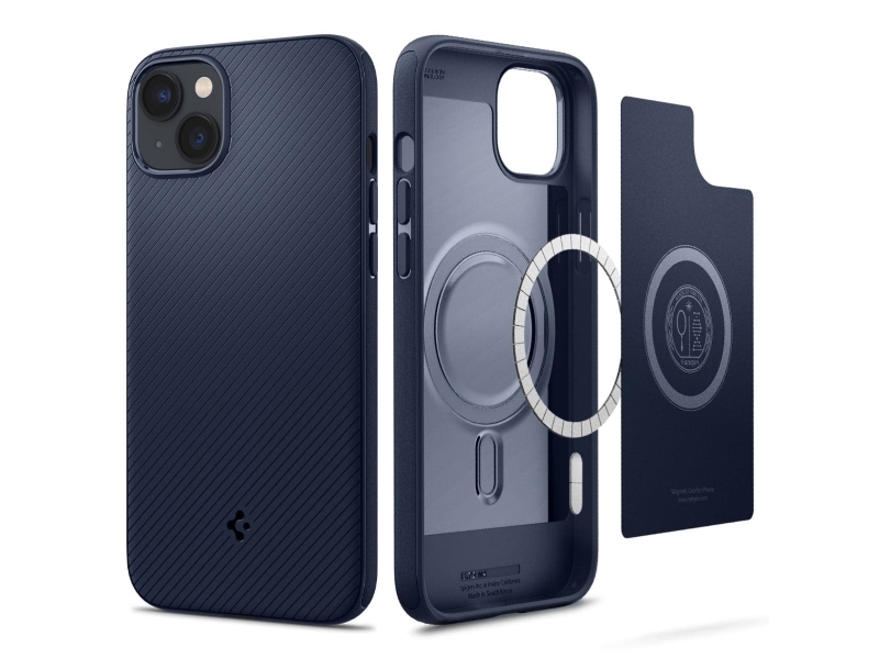 Spigen Acs04919, Cover, Apple, Iphone 14 Plus, 17 Cm (6.7"), Blau