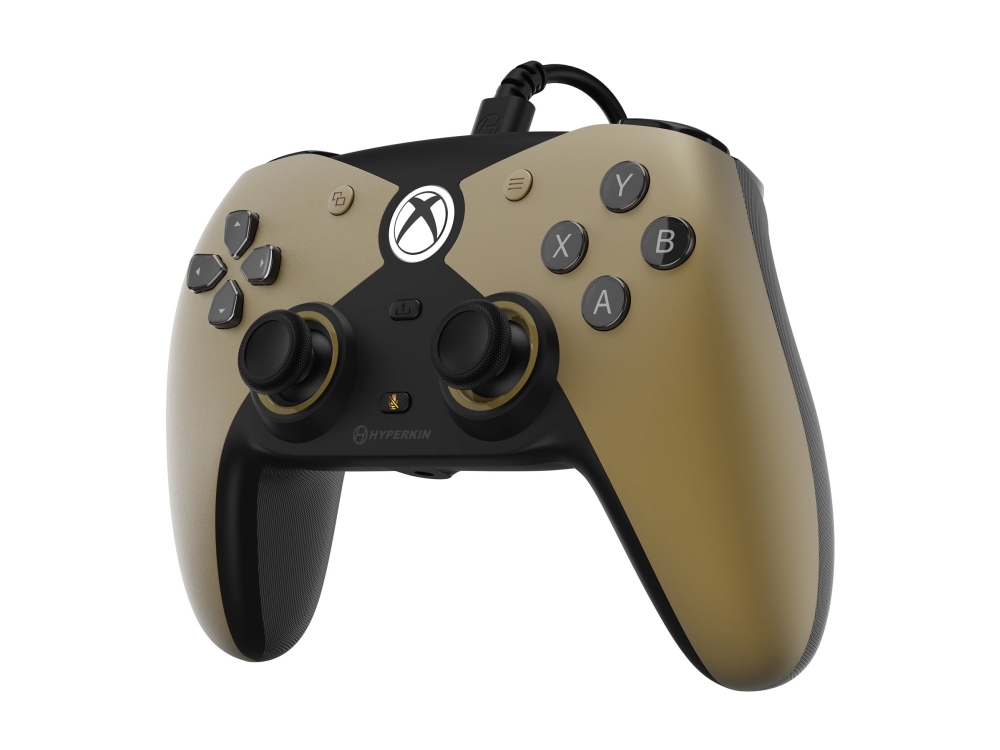 Hyperkin - Gamepad - Kablet - Guld - For Microsoft Xbox Series S, Microsoft Xbox Series X, Microsoft Xbox One, Pc