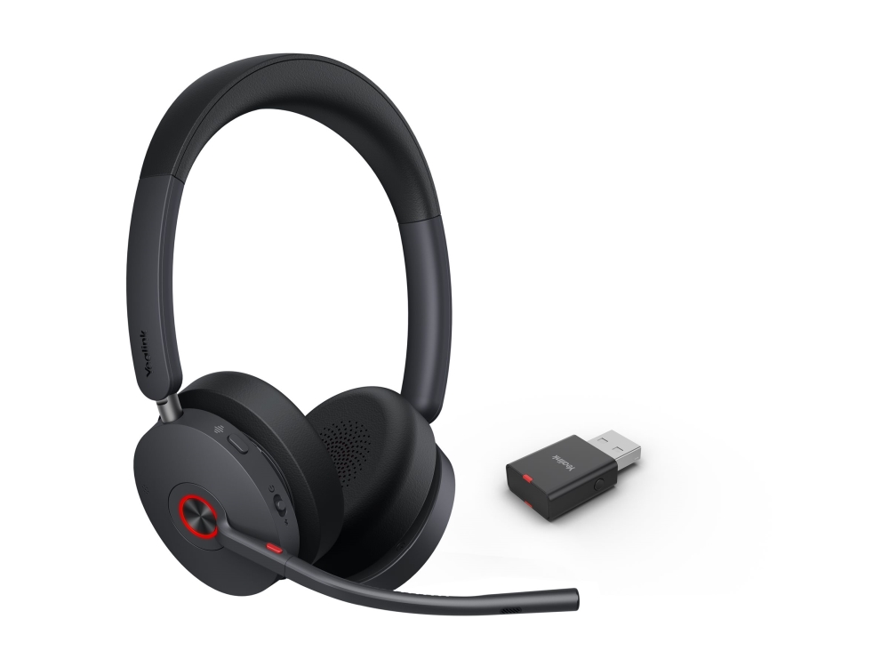 Yealink Wh68 Hybrid With Charging Stand Headset, Verkabelt & Kabellos, 20 - 20000 Hz, Anrufe/Musik, 155 G, Kopfhörer, Schwarz