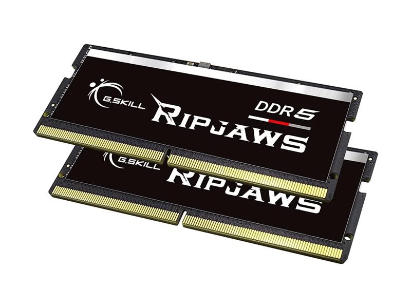 G.Skill Ripjaws F5-4800S4039a16gx2-Rs, 32 Gb, 2 X 16 Gb, Ddr5, 4800 Mhz, 262-Pin So-Dimm