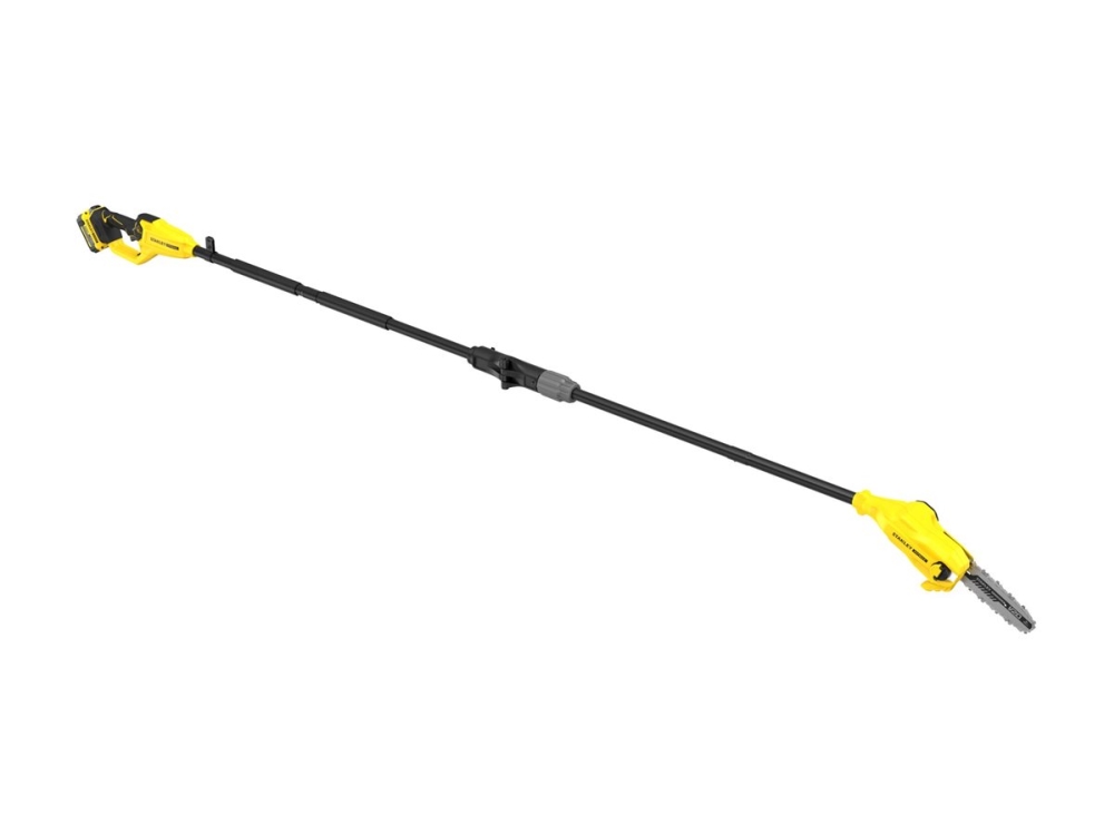 Stanley Fatmax - Kvists&aring;g - sladdl&ouml;s - 18 V - 4 Ah laddare medf&ouml;ljer - 200 mm - sk&auml;rkapacitet: 15 cm