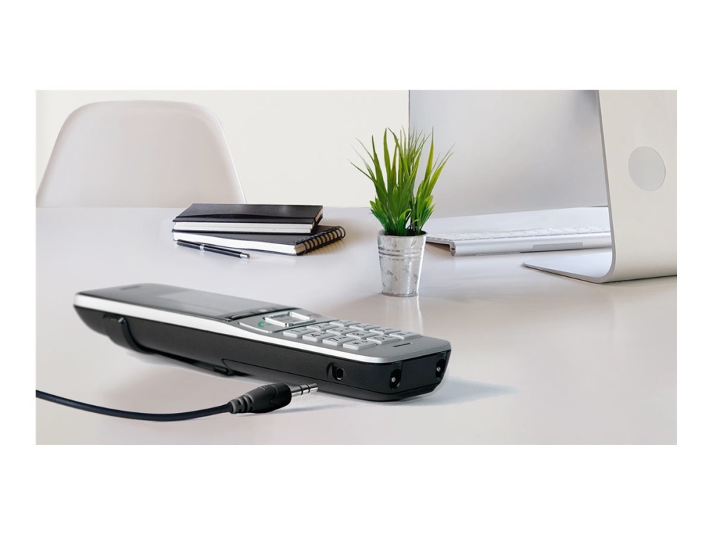 Gigaset Comfort 500HX sølv-sort
