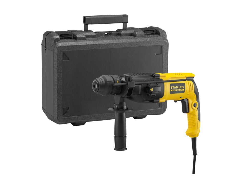 Stanley Fatmax SFMEH210K - Rotationshammerbor - 800 W - 1-hastigheds - SDS-plus 13 mm - 2.4 joule