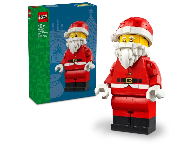 Lego 40820 Opskaleret Minifigur Af Julemanden