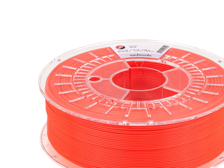Extrudr Filament Petg 1.75 Mm 1.1 Kg - Neon Red