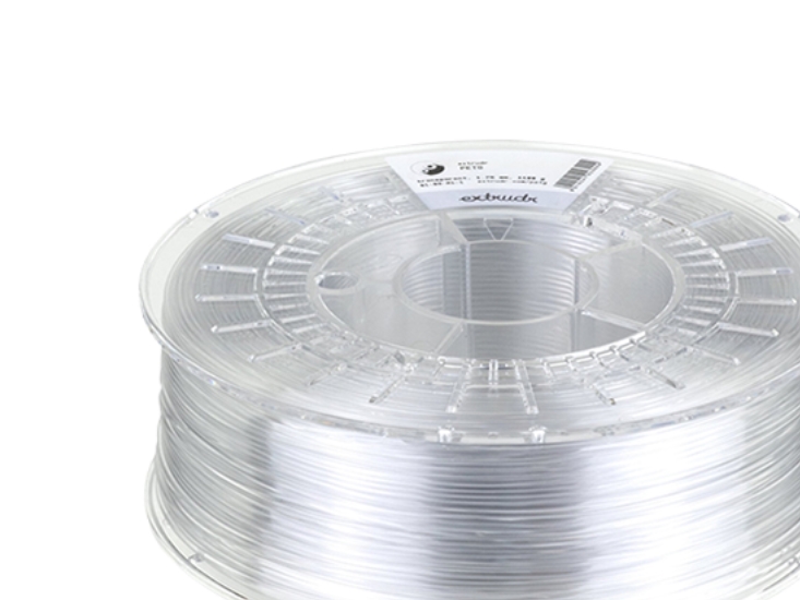 Extrudr Filament Petg 1.75 Mm 1.1 Kg - Transparent