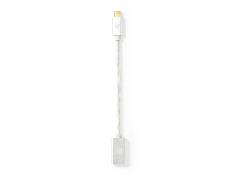 Nedis Cctb61710al015, 0,15 M, Usb C, Usb A, Usb 3.2 Gen 1 (3.1 Gen 1), 5 Gbit/Sec, Aluminium